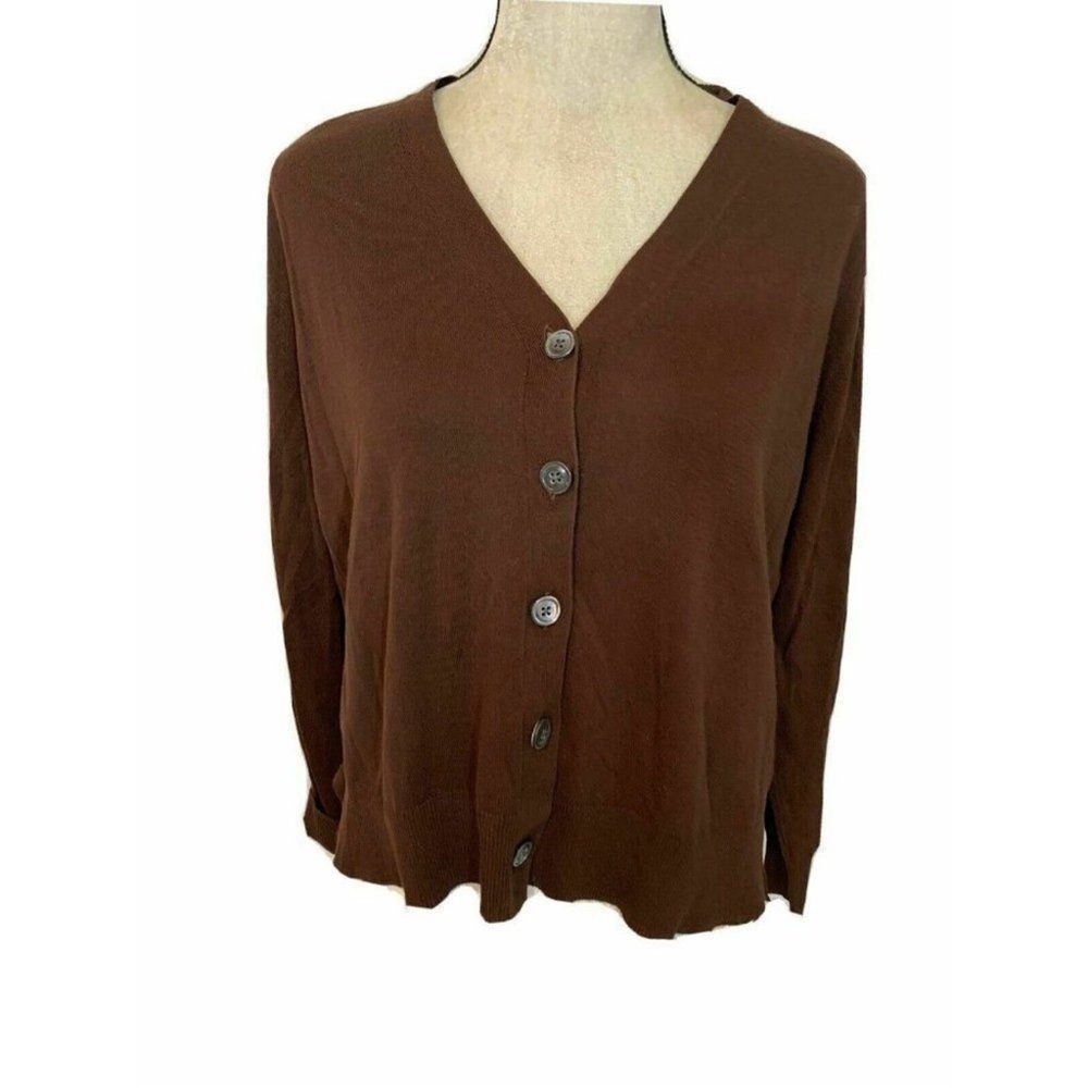 J Crew New Long Sleeve V Neck Cardigan sweater size xs